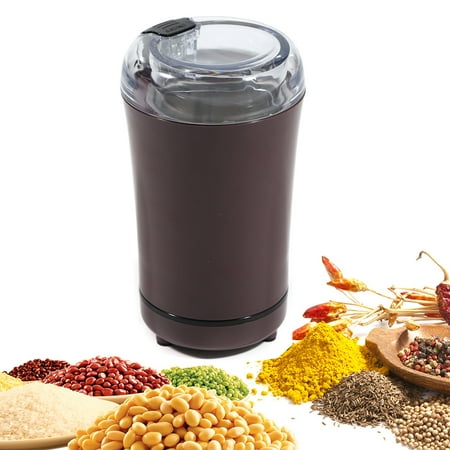 Purple 50g/ 110V Coffee Grinder Electric with Stainless Steel Bowl