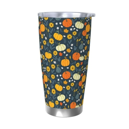 Junzan Pumpkins And Sunflowers2 for 20oz Stainless Steel Insulated Car Cup with Spillproof Lid - Insulated Coffee Mug Thermal Cup-Without Straw
Junzan Pumpkins And Sunflowers2 for 20oz Stainless Steel Insulated Car Cup with Spillproof Lid - Insulated Coffee Mug Thermal Cup-Without Straw