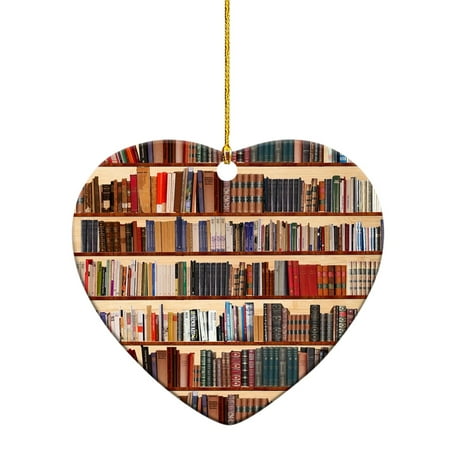 Heiheiup Book Lovers Heart Shaped Bookshelf Pendant Acrylic Ornament Light Tassel Garland
Heiheiup Book Lovers Heart Shaped Bookshelf Pendant Acrylic Ornament Light Tassel Garland