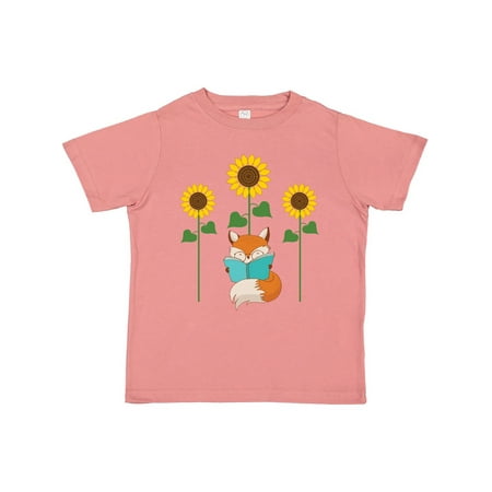Inktastic Reading Book Lover Sunflower Fox Gift Toddler Boy or Toddler Girl T-Shirt
Inktastic Reading Book Lover Sunflower Fox Gift Toddler Boy or Toddler Girl T-Shirt