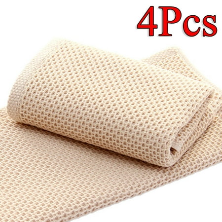 Cotton Waffle Weave Kitchen Towels Ultra Absorbent Quick Dry Kitchen Towels Soft and Comfortable Cleaning Cloths Set of 4 (12 x 12 Beige)
Cotton Waffle Weave Kitchen Towels Ultra Absorbent Quick Dry Kitchen Towels Soft and Comfortable Cleaning Cloths Set of 4 (12 x 12 Beige)