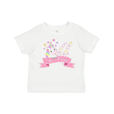 Inktastic I m Four- Cute Unicorn 4th Birthday Gift Toddler Boy or Toddler Girl T-Shirt
Inktastic I m Four- Cute Unicorn 4th Birthday Gift Toddler Boy or Toddler Girl T-Shirt