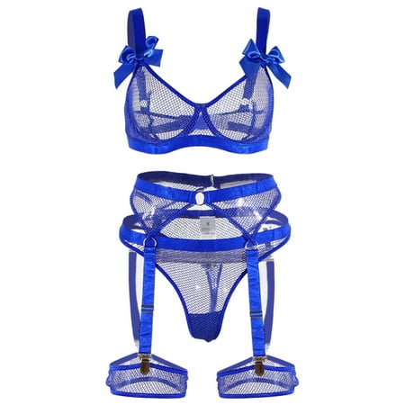 GWAABD Bridal Lingerie Plus Size Women S Garter Belt Underwear Lace Underwear Lace Breathable Mesh Bowknot Thin Interesting Underwear Three Piece Set
GWAABD Bridal Lingerie Plus Size Women S Garter Belt Underwear Lace Underwear Lace Breathable Mesh Bowknot Thin Interesting Underwear Three Piece Set