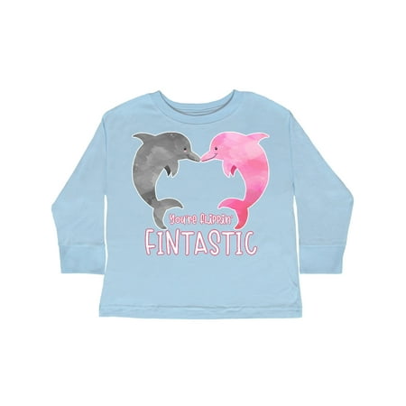 Inktastic You re Flippin Fintastic Dolphins Gift Toddler Boy or Toddler Girl Long Sleeve T-Shirt
Inktastic You re Flippin Fintastic Dolphins Gift Toddler Boy or Toddler Girl Long Sleeve T-Shirt