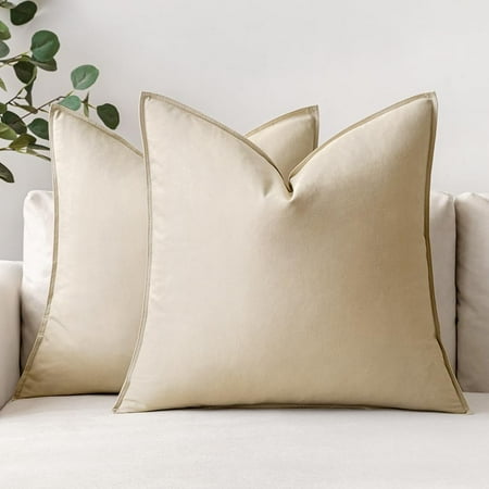 MIULEE Pack of 2 Beige Pillow Covers 16x16 Inch Decorative Couch Throw Pillow Covers Spring Linen Cushion Covers Set Modern Farmhouse Home Decor for Sofa Living Room Bed
MIULEE Pack of 2 Beige Pillow Covers 16x16 Inch Decorative Couch Throw Pillow Covers Spring Linen Cushion Covers Set Modern Farmhouse Home Decor for Sofa Living Room Bed