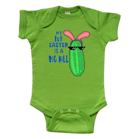 Inktastic My 1st Easter is a Big Dill Pickle in Pink Bunny Ears Gift Baby Boy or Baby Girl Bodysuit
Inktastic My 1st Easter is a Big Dill Pickle in Pink Bunny Ears Gift Baby Boy or Baby Girl Bodysuit