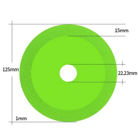 115/125mm Glass Cutting Disc Diamond Marble Ceramic Tile Jade Grinding Blade
115/125mm Glass Cutting Disc Diamond Marble Ceramic Tile Jade Grinding Blade