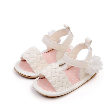 RAWUATEY Baby Girl Summer Casual Sandals Anti-slip Soft Sole Flower Decor Shoes for Outdoor
RAWUATEY Baby Girl Summer Casual Sandals Anti-slip Soft Sole Flower Decor Shoes for Outdoor