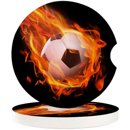 KXMDXA Football Flame Fire Black Set of 6 Car Coaster for Drinks Absorbent Ceramic Stone Coasters Cup Mat with Cork Base for Home Kitchen Room Coffee Table Bar Decor
KXMDXA Football Flame Fire Black Set of 6 Car Coaster for Drinks Absorbent Ceramic Stone Coasters Cup Mat with Cork Base for Home Kitchen Room Coffee Table Bar Decor