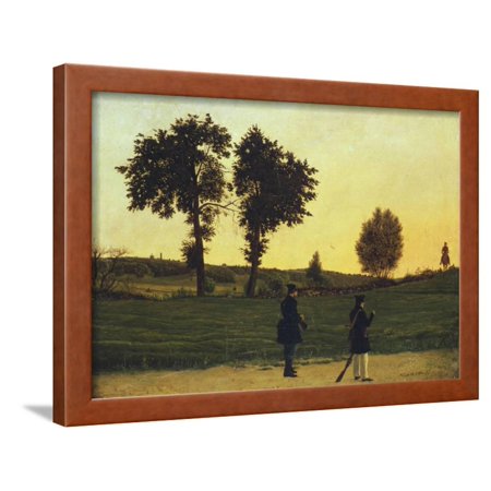 Huntsmen, 1839 Framed Print Wall Art By Ignati Stepanovich Shchedrovsky