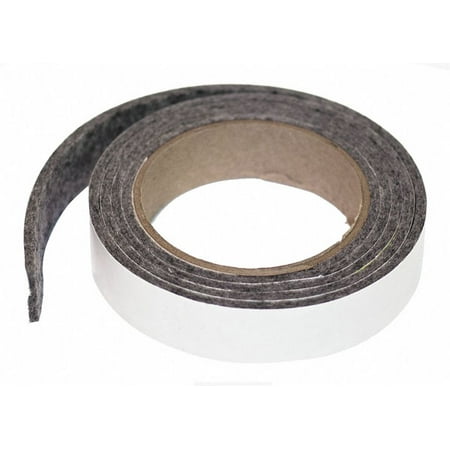 1/4 Thick 1 Wide x 50 Ft. Gray Firm Wool Fiber Felt F3 Strip with Adhesive Backing
1/4 Thick 1 Wide x 50 Ft. Gray Firm Wool Fiber Felt F3 Strip with Adhesive Backing