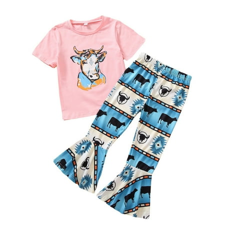 QWERTYU Toddler Baby Child Girl Boy 2PCS Clothing Set Outfit Tops and Flare Pants Set Short Sleeve Summer Pink
QWERTYU Toddler Baby Child Girl Boy 2PCS Clothing Set Outfit Tops and Flare Pants Set Short Sleeve Summer Pink