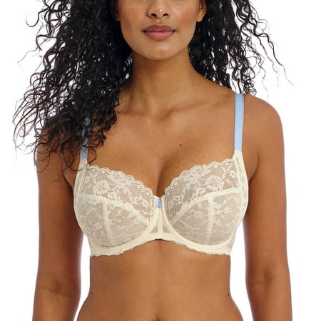 Freya Offbeat Side Support Underwire Bra (5451) 30E Something Blue