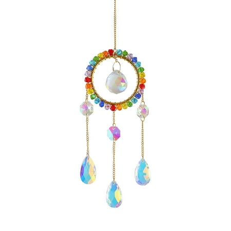 VAKIND Colorful Beads Crystal Light Catching Jewelry for Living Window Room (Round)
VAKIND Colorful Beads Crystal Light Catching Jewelry for Living Window Room (Round)