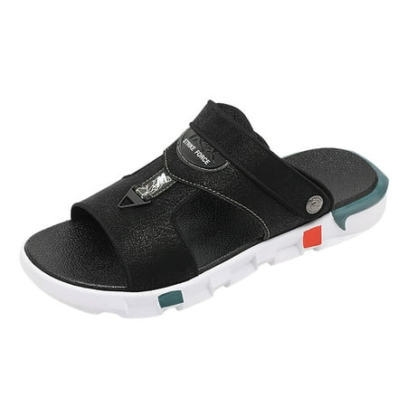 Sunhillsgrace Sandals For Men Summer Casual Leather Sandals Leather Beach Shoes Anti Slip Open Toe Sandals Extremely Comfy
Sunhillsgrace Sandals For Men Summer Casual Leather Sandals Leather Beach Shoes Anti Slip Open Toe Sandals Extremely Comfy