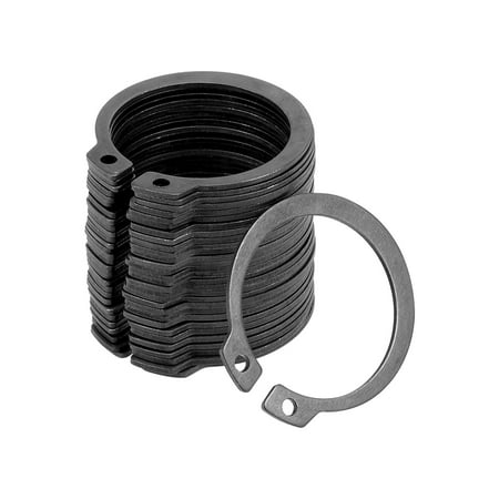 35.5mm External Circlips Retaining Snap Rings 65Mn 30pcs