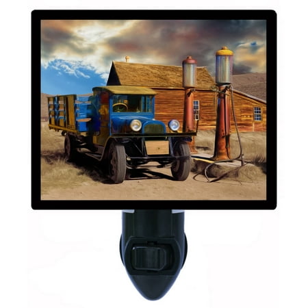 Vintage Truck Decorative Photo Night Light Plus One Extra Free Switchable Insert. 4 Watt Bulb. Image Title: 1927 Truck. Light Comes with Extra Bulb.
Vintage Truck Decorative Photo Night Light Plus One Extra Free Switchable Insert. 4 Watt Bulb. Image Title: 1927 Truck. Light Comes with Extra Bulb.