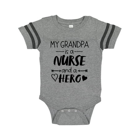 Inktastic My Grandpa is a Nurse and a Hero Gift Baby Boy or Baby Girl Bodysuit
Inktastic My Grandpa is a Nurse and a Hero Gift Baby Boy or Baby Girl Bodysuit