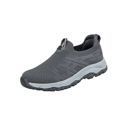 Lacyhop Unisex Walking Shoes Breathable Sneakers Mesh Athletic Shoe Fitness Workout Comfortable Trainers Non-slip Slip On Flats Dark Gray 7
Lacyhop Unisex Walking Shoes Breathable Sneakers Mesh Athletic Shoe Fitness Workout Comfortable Trainers Non-slip Slip On Flats Dark Gray 7