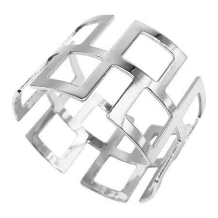 PUREOY Napkin Ring Creative Shape Smooth Burr-Free Corrosion Resistant Rustproof Not Easily Deformed Decorative Ring Buckle Table Decoration
PUREOY Napkin Ring Creative Shape Smooth Burr-Free Corrosion Resistant Rustproof Not Easily Deformed Decorative Ring Buckle Table Decoration