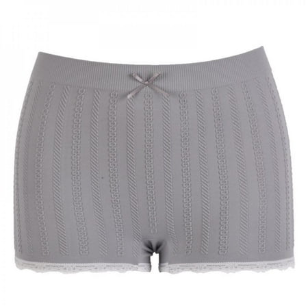 New Womens Panties Seamless Anti Emptied Underwear Briefs Lady Slimming Plus Size Lace Crochet Safety Short Pants Gray
New Womens Panties Seamless Anti Emptied Underwear Briefs Lady Slimming Plus Size Lace Crochet Safety Short Pants Gray