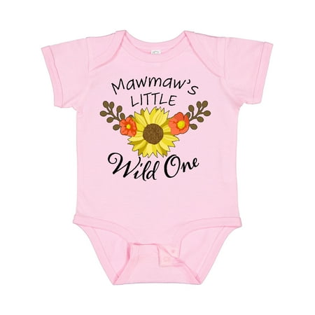 Inktastic Mawmaw s Little Wild 1 with Beautiful Sunflower Gift Baby Boy or Baby Girl Bodysuit
Inktastic Mawmaw s Little Wild 1 with Beautiful Sunflower Gift Baby Boy or Baby Girl Bodysuit
