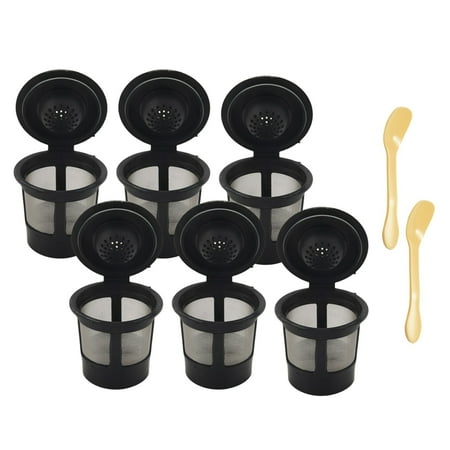 Reusable K Cups for Universal Refillable Kcups Coffee Filters for K- and K- Plus for 1.0&2.0
Reusable K Cups for Universal Refillable Kcups Coffee Filters for K- and K- Plus for 1.0&2.0