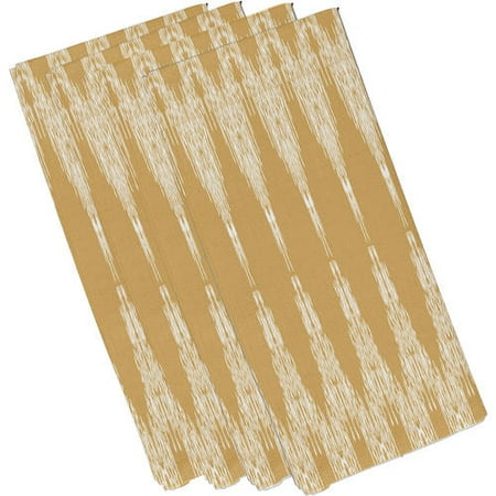 Simply Daisy 18 x 18 Gold Canterbury Napkins Set of 4