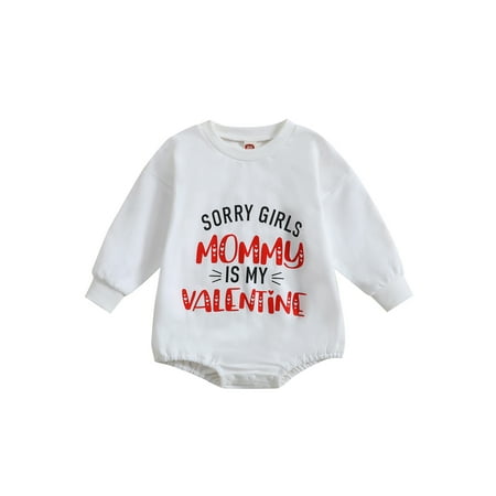 Ma&Baby Baby Romper Infant Boy Girls Valentine s Day Bodysuit Long Sleeve Letter Print Jumpsuit One-pieces
Ma&Baby Baby Romper Infant Boy Girls Valentine s Day Bodysuit Long Sleeve Letter Print Jumpsuit One-pieces