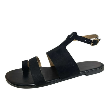 gvdentm Shoes For Women Strap Sandals Buckle Soft Roman Ladies Shoes Fashion Solid Womens Espadrille Sandals Size 5
gvdentm Shoes For Women Strap Sandals Buckle Soft Roman Ladies Shoes Fashion Solid Womens Espadrille Sandals Size 5