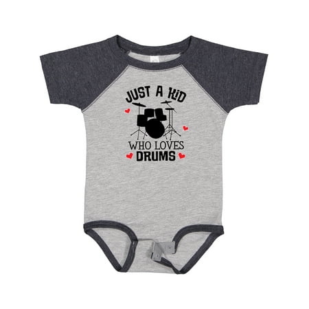 Inktastic Future Drummer Kid Loves Drums Gift Baby Boy or Baby Girl Bodysuit
