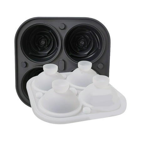 YSD Ice Cube Tray Super Soft Exquisite Shape Silicone 4-Hole Flexible Ice Ball Tray with Lid Ice Cube Making Gadget for Home
YSD Ice Cube Tray Super Soft Exquisite Shape Silicone 4-Hole Flexible Ice Ball Tray with Lid Ice Cube Making Gadget for Home