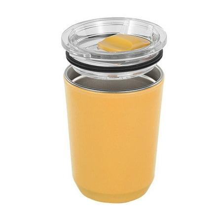 Biplut 360ml/460ml/560ml Coffee Tumbler Push-in Lid Wide-mouth Double Wall Vacuum Insulated Water Tumbler Cup for Office(Orange S)
Biplut 360ml/460ml/560ml Coffee Tumbler Push-in Lid Wide-mouth Double Wall Vacuum Insulated Water Tumbler Cup for Office(Orange S)