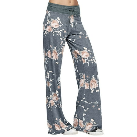 Cptfadh Women s Comfy Casual Pajama Pants Floral Print Drawstring Lounge Pants Wide Leg
Cptfadh Women s Comfy Casual Pajama Pants Floral Print Drawstring Lounge Pants Wide Leg