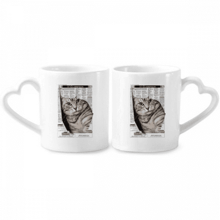 Animals Tear Cats Hide Art Deco Fashion Couple Porcelain Mug Set Cerac Lover Cup Heart Handle
Animals Tear Cats Hide Art Deco Fashion Couple Porcelain Mug Set Cerac Lover Cup Heart Handle