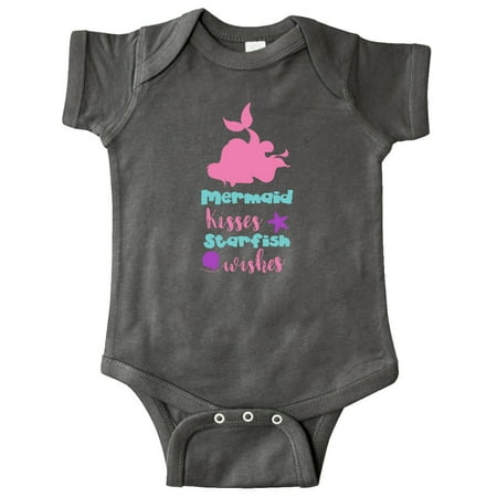 Inktastic Mermaid Kisses Starfish Wishes - Pink Blue Purple Gift Baby Girl Bodysuit
Inktastic Mermaid Kisses Starfish Wishes - Pink Blue Purple Gift Baby Girl Bodysuit