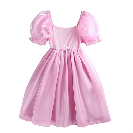 ZRBYWB Summer Toddler Girl Puff Sleeve Tulle Princess Dress Square Neck Bubble Sleeve Mesh Ruffle Dress Prom For Party Summer Clothes
ZRBYWB Summer Toddler Girl Puff Sleeve Tulle Princess Dress Square Neck Bubble Sleeve Mesh Ruffle Dress Prom For Party Summer Clothes