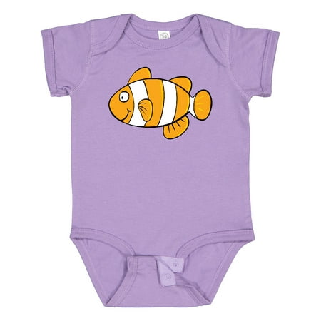 Inktastic Clown Fish Illustration Gift Baby Boy or Baby Girl Bodysuit