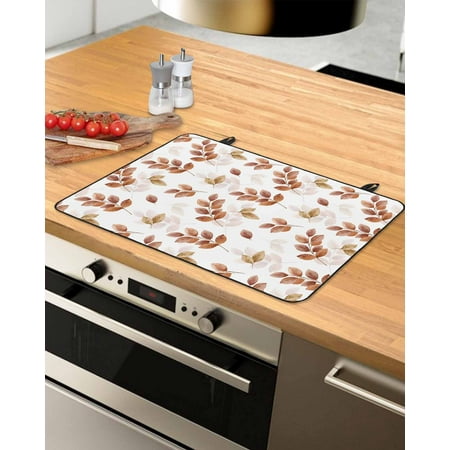 Brown Botanical Fall Stove Top Covers for Electric Stove Heat Insulation Fireproof Glass Cooktop Cover Counter Top Glass Stove Cover for Prevent Scratches 31 x24 Pastoral Maple Leaf Autumn
Brown Botanical Fall Stove Top Covers for Electric Stove Heat Insulation Fireproof Glass Cooktop Cover Counter Top Glass Stove Cover for Prevent Scratches 31 x24 Pastoral Maple Leaf Autumn