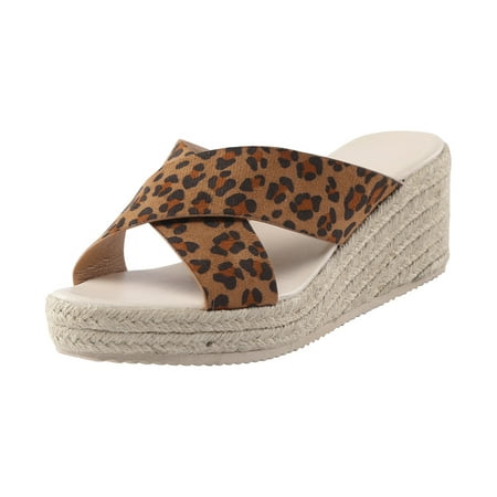 Womens Sandals Slippers for Women Ladies Peep Toe Linen Sole Wedge Sandals Rome Shoes Women S Sandals Pu Coffee 38
Womens Sandals Slippers for Women Ladies Peep Toe Linen Sole Wedge Sandals Rome Shoes Women S Sandals Pu Coffee 38