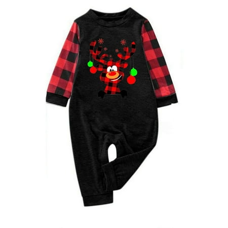 Pajamas for Women KKCXFJX Parent-child Attire Christmas Suits Patchwork Plaid Printed Homewear Round Neck Long Sleeve Pajamas Two-piece Baby Sets
Pajamas for Women KKCXFJX Parent-child Attire Christmas Suits Patchwork Plaid Printed Homewear Round Neck Long Sleeve Pajamas Two-piece Baby Sets