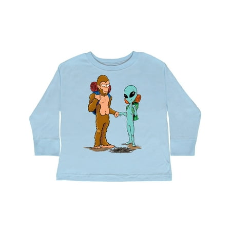Inktastic Camping Bros Bigfoot and Alien Gift Toddler Boy or Toddler Girl Long Sleeve T-Shirt
Inktastic Camping Bros Bigfoot and Alien Gift Toddler Boy or Toddler Girl Long Sleeve T-Shirt