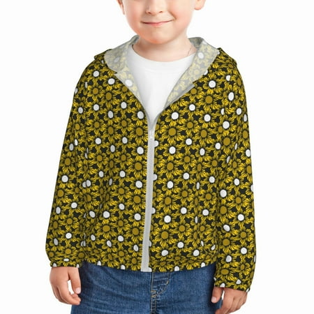 Ocsxa Sunflowers 2 Print Kids Active Zipper Sun Protection Jacket Boys Girls Hooded Cooling Shirt-3 Years
Ocsxa Sunflowers 2 Print Kids Active Zipper Sun Protection Jacket Boys Girls Hooded Cooling Shirt-3 Years