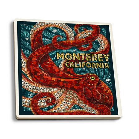 Monterey California Octopus Mosaic (Absorbent Ceramic Coasters Set of 4 Matching Images Cork Back Kitchen Table Decor)
Monterey California Octopus Mosaic (Absorbent Ceramic Coasters Set of 4 Matching Images Cork Back Kitchen Table Decor)