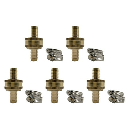 5 Sets 1/2 Standard Repair Fittings Hose Fittings Hose Repair Stainless Steel Clamp Hose Repair Fittings
5 Sets 1/2 Standard Repair Fittings Hose Fittings Hose Repair Stainless Steel Clamp Hose Repair Fittings