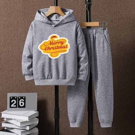 Toddler Boys Outfit Sets Long Sleeve Christmas Letter Print Shirt Tops And Pants Two-Piece Kids Suits Fall Winter Clothes
Toddler Boys Outfit Sets Long Sleeve Christmas Letter Print Shirt Tops And Pants Two-Piece Kids Suits Fall Winter Clothes