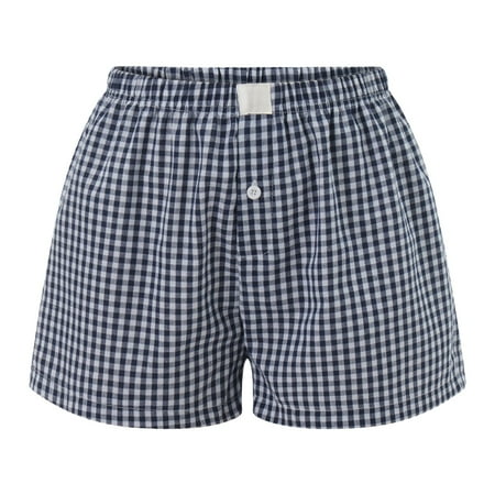 Womens Summer Shorts Women s Shorts Cute Soft Plaid Print Button Front Pajama Bottoms Shorts Sleepwear Cotton Shorts(Color:Gray Size:M)
Womens Summer Shorts Women s Shorts Cute Soft Plaid Print Button Front Pajama Bottoms Shorts Sleepwear Cotton Shorts(Color:Gray Size:M)