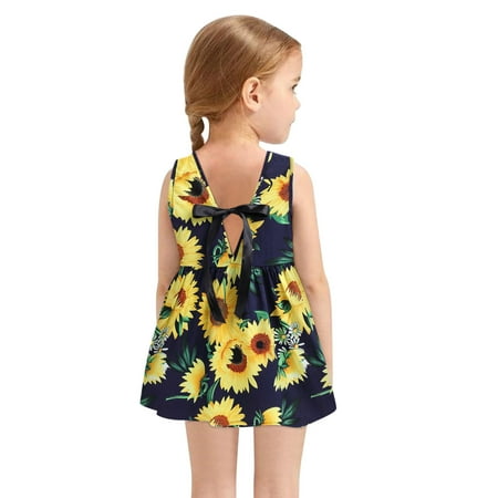 Hunpta 1-6Y Toddler Baby Kids Girls Sleeveless Printed Sunflower Skirt Princess Dresses Clothes
Hunpta 1-6Y Toddler Baby Kids Girls Sleeveless Printed Sunflower Skirt Princess Dresses Clothes