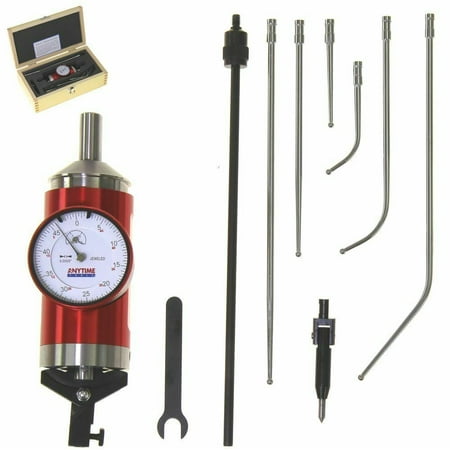 Coaxial Centering Indicator Co-Ax Precision Milling Machine Test Dial + Stylus