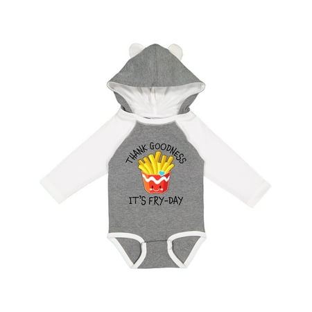 Inktastic Thank Goodness Its Fry-day- french fries Gift Baby Boy or Baby Girl Long Sleeve Bodysuit
Inktastic Thank Goodness Its Fry-day- french fries Gift Baby Boy or Baby Girl Long Sleeve Bodysuit